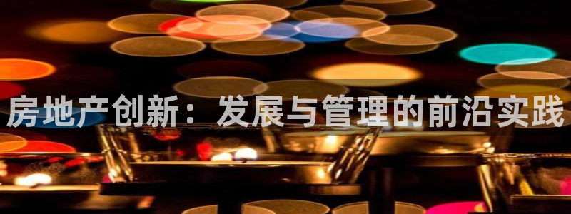 摩登招商丨金手指科捷7：房地产创新：发展与管理的前沿实践