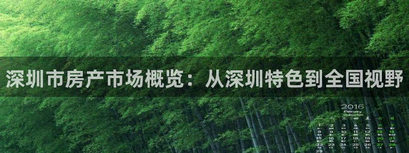 摩登7d2：深圳市房产市场概览：从深圳特色到全国视野