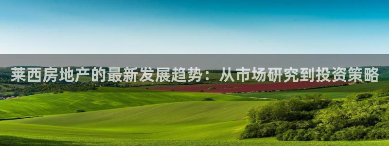猎杰集团摩登7：莱西房地产的最新发展趋势：从市场研究到投资策