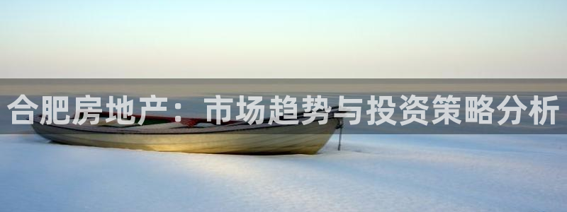 摩登7升：合肥房地产：市场趋势与投资策略分析