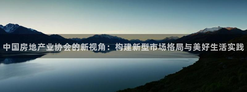 摩登7级：中国房地产业协会的新视角：构建新型市场格局与美好生