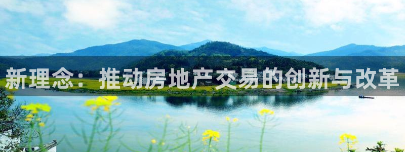 摩登7软件是什么原因：新理念：推动房地产交易的创新与改革