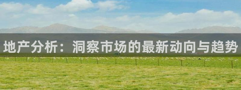 摩登4天7O667：地产分析：洞察市场的最新动向与趋势